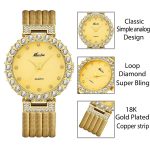MISSFOX  Women Watches Luxury Brand Watch Bracelet Waterproof Big Lab Diamond Ladies Wrist Watches For Women Quartz Clock Hours - Image 4